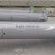 Hot dip galvanized and powder coating round conical steel street lighting poles with double arms