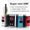 max vapor electronic cigarette smallest sub ohm box mod ksd vamo box 25w 50w