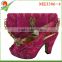 cheap ladies wedding shoes and bag to match women good quality clutch bag for party