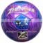 shining football promotional laser PVC soccerball