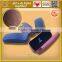 Hot sale real leather glasses case, lightweight glasses boxes ,lens case