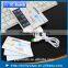 Name card shape Ultra Slim Portable Power Bank with 2200mah capacity