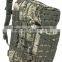 Waterproof Nylon Assault ACU Camouflage Army Molle Bag Day Back Pack