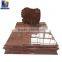 Wholesale Impala black granite tombstone