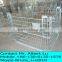 Galvanized Stackable Wooden Pallet Steel Wire Mesh Cages