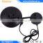 ORB Black Round LED Mirror Rectrable Wall Decorative Smart Mirror