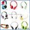 Classic stereo headphone wooden headset