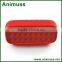 2016 China manufacture 2000mAh outdoor stereo square desktop bluetooth speaker car bluetooth speaker with TF card Audio