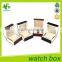 Modern luxury paper wholesale rotating watch box