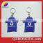 3D Soft PVC Polo Shirt Keychain