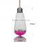 Bulb Shape Transparent Clear Wedding Hanging Glass Crafts for Festival Decoration