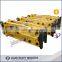 25 ton excavator used top type mining jack hammer