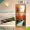 Eco-friendly customized unique waterproof easy peel self adhesive door mural stickers