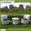 Gemhom Luxe Rattan Bistro Stacking Set