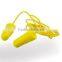 Deltaplus individually plastic bag of 2 with plastic cord foaming ear plugs