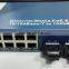 8ports 10/100M RJ45 LAN Port and 1or 2ports fiber ports POE ethernet switch