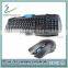 2014 Hot sale wireless laser gaming computer keyboard / 2.4Ghz RF working type for universal computer and laptop.