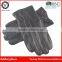 Good quality hand stitched sheepskin leather gloves for men in winter