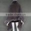 Hot Selling Women Grey Winter Wool Knit With Natural Raccoon Fur Trim Scarf