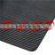 Rubber flooring Black Ribbed/Corrugated Rubber Sheet