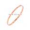 Memories Bangles with Customize Design Word 'LIVE WHAT YOU LOVE' with 4mm/7mm Width