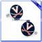 High quality copper silver nickel soft enamel mens cufflinks