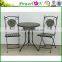 Popular Selling Folding Antique White Metal Garden Chair