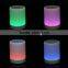Touch Dimmable RGB Night Lamp Wireless Portable Bluetooth Speaker TF AUX Input