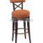 popular wooden bar stool high chair YC7004