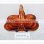 Wholesale beautiful shape wicker basket with handles