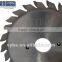 Twin TCT scoring saw blade for MDF board cutting
