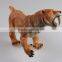 plastic tiger toy tiger figure plastic animal model toy for kids learning nature
