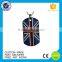 Manufacture pray tag zinc alloy custom metal military dog tag
