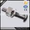 High strength mushroom head bolts with hexagon nut for steel structures