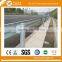 Galvanized steel highway guardrail, barrier pillar