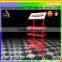 odm&oem floor standing metal steel display supermarket promotion equipments