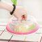 3 Pack Clear Food Grade Color Logo Silicone Collapsible Lunch Box