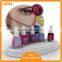 Hongkong Supplier Crystal Clear Multifuctional Acrylic Nail Polish Display Stand With Cheap Price