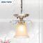 Bedroom Decorative Hanging Glass Pendant Light