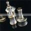 Custom made CNC metal parts double color plating chrome & gold plated electroplating factory