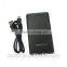 Portable Rechargeable mobile charger 4500mah Ultra Slim Li Polymer external metal Power Bank