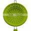 Silicone Food Steamer Silicone Colander Stainless Steel