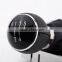 New 5 Speed Gear Shift Knob Gaitor Boot Black PU Leather