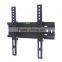 New black adjustable sliding lcd led plasma 17" - 37" tilt tv wall mount with vesa up to 300x300 mm 40kg load capacity