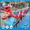 Amusement park mini roller coaster manufacture kids electric sliding Dragon Train for sale