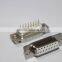 D-sub db connector for board female15 pin