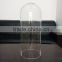 Wholesale decorative mini glass dome, high quality glass bell jar dome