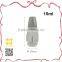 15ml gray cap acrylic cylinder nail polish empty bottle