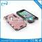 China Manufacturer 2 in 1 PC+TPU Defender Case Shockproof Stand Back Cover for iPhone 5/5s/SE