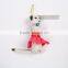 Lovely mongoose cute animal hanging hand knitted toys sale